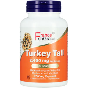 Viên uống nấm Vân chi tăng cường miễn dịch cung cấp dinh dưỡng quý giảm nguy cơ ung thư Carlyle Turkey Tail Mushroom 200 viên