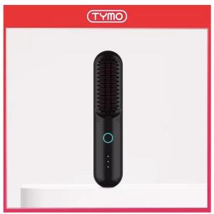 【ONE Year Warranty】TYMO PORTA Cordless Hair Straightener Brush Mini Portable with USB Rechargeable Negative Ion Hair Tools