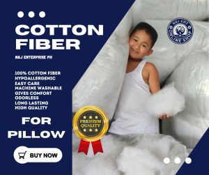 Fiber Fill Cotton 100 grams for Pillows & Stuffed Toys etc. High Quality