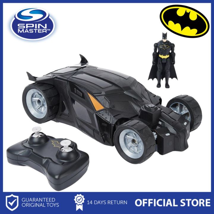 Spin Master DC Comic 120th Batmobile RC Vehicle with Action Figure and
