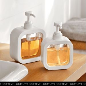 LỌ XÀ PHÒNG TACKAN - Nút nhấn size 300ml/500ml