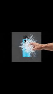 Adidas Ice Dive 3-in-1 Shower Gel (400ml) Body Hair & Face Wash Refreshing Mens Grooming Cooling Peppermint Scent
