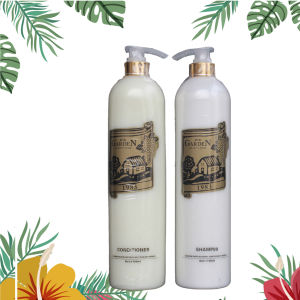 Cặp dầu gội xả Garden màu trắng loại 1 dầu gội Garden 2*1100ml
