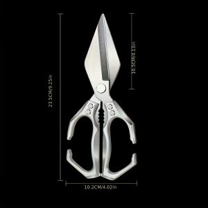 1pc Sharp Triangle Kitchen Scissors 2025 New Design Heavy-Duty Poultry Shears Essential Tool for Home Cooking Outdoor Use Restaurants & Butchery – Perfect Mothers Day Gift