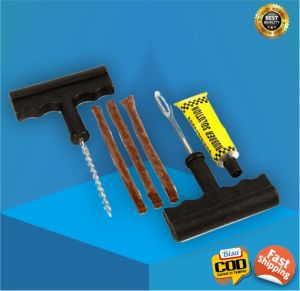 Alat Penambal Tambal Ban Tubeless Mobil Motor Portable Paket Car Motorbike Tyre Fix Do It Your Self