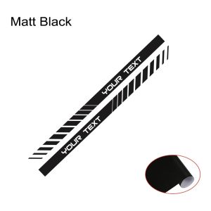 DIY Car Sticker Graphics Stripes Custom Your Text Decor Decal Vinyl Customized Decoration 190X10CM Universal for Cars SUV Auto