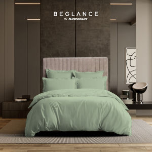 Kintakun Bedcover Set 180x200 King Beglance Cotton Katun Bantal Embroidery Tinggi 35cm - Varian Warna