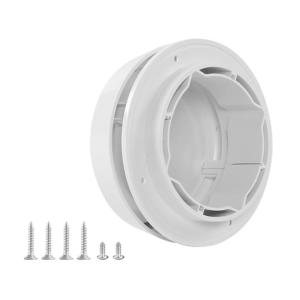 Plumbing Vent with/without Screen Camper Vent Cap Replacement RV Sewer Vent Cap Easy Installation with 15.4cm Diameter