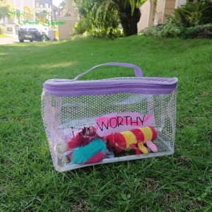 Tempat kosmetik seri heal Tas kosmetik jumbi Tas makeup lucu Tas kosmetik tahan air | 2264 [TERMURAH!!!]