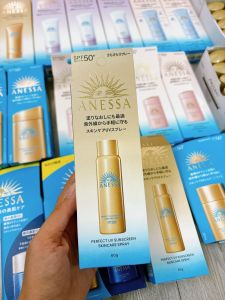 Xịt Chống Nắng Anessa Perfect UV Sunscreen SPF50+ PA++++ Dưỡng Da Đa Năng 60g (Mới)