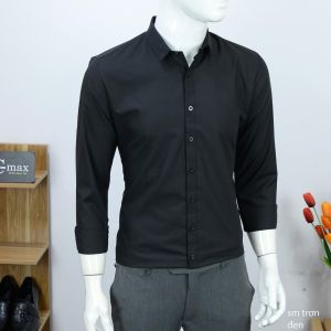 [MẪU MỚI] Áo sơ mi vải xịn không nhăn form chuẩn chất vải kate lụa mềm mát DVMEN