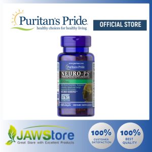 Puritans Pride Neuro-Ps (Phosphatidylserine) 100 mg / 60 Softgels / Item #010001