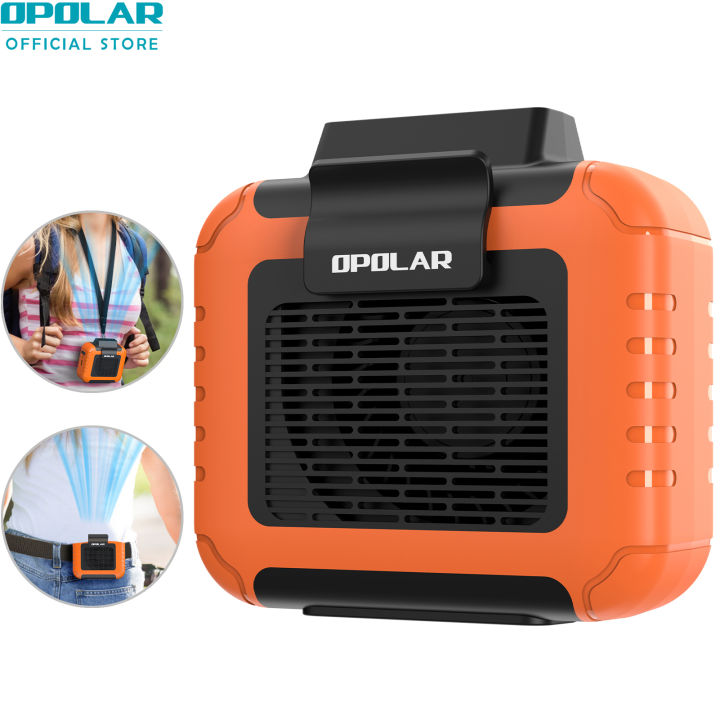 Local Stock】OPOLAR Waist Clip Fan, 6000mAh Battery Operated