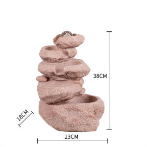 Home Decoration Items Water Fountain Water Fountain Indoor Feng Shui Decorative Accessories Water Fountain Indoor Water Flow Circulation Small Fountain Landscape Office Desk