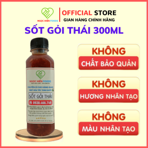 [Freeshipping - Khuyến Mãi Sốc] Sốt gỏi thái nhà làm rất thơm ngon  chân gà sốt thái và các món khác NGỌC HIỂN FOODS