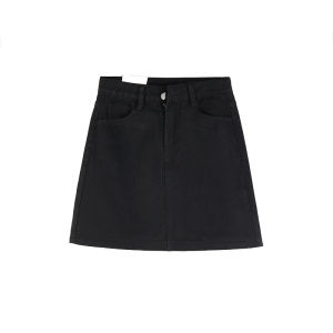 พร้อมส่งกระโปรงยีนส์ ขาสั้น ทรงเอ มีหลายสี 8110