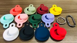 Silicone Case for AirTag Tracker Waterproof Bumpers Shells 360° Protection Keychain