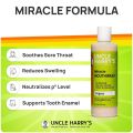 Khuyến mãi Nước súc miệng kiềm hóa tự nhiên thần kỳ Uncle Harry's 8 fl oz dành cho người lớn & trẻ em, trị hôi miệng |   Nước súc miệng và dung dịch rửa miệng cân bằng độ pH. 