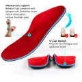 1 Pair Orthotic Inserts Arch Support Insoles Relieve Flat Feet High Arch Foot Pain Metatarsal Support Insoles for Men Women. 