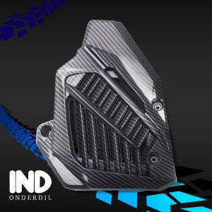 Tutup-Cover-Penutup-Tameng Kipas Mesin Radiator Karbon-Carbon Honda Vario 125 K60-K60R/Vario 150 New LED eSP K59-K59J 2015-2018