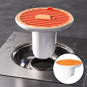 DOUBLEL Insectproof Anti-odor Floor Strainer Hair Trap Toilet Shower Drain Filter Deodorant Stopper Sewer Floor Drain Floor Drain Cover