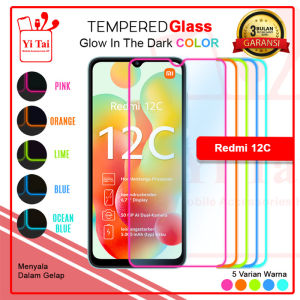YITAI - Glow In The Dark Tempered Xiaomi Redmi 11A 12C Poco X5 X5 Pro