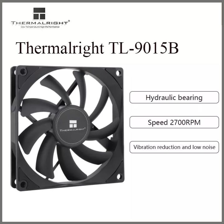 Thermalright TL-9015 9015R 9015B 9015W 9cm Thin fan chassis cooling fan ...
