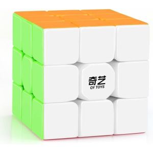 QY TOYS Warrior 3x3 Speed Cube Stickerless 3x3x3 Qiyi Magic Cube Puzzles