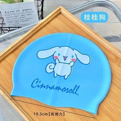 Cartoon Childrens Cinnamoroll Swimming Goggles Anime Sanrio Kuromi Melody Cute Boys and Girls Diving Goggles Waterproof and Anti Fog Swimming Glasses