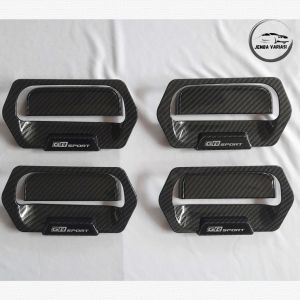 Paket Outer Cover Door Handle Pegangan Pintu Xenia lama Avanza Lama Tahun 2004 - 2011 GR Sport Glossy Carbon