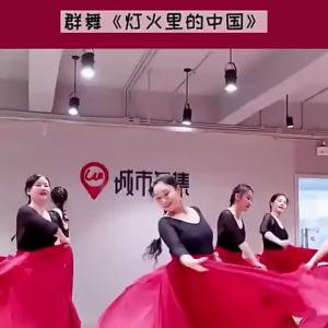 720 degrees big swing double layer dance chiffon skirt female Xinjiang dance purple long skirt square dance dance skirt 720度大摆双层舞蹈雪纺半身裙女新疆舞紫色长裙广场舞跳舞裙子