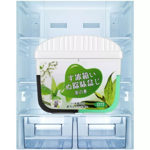 【SG Stock】120g Fridge Deodorant Active Charcoal Refrigerator Deodorant Fridge Deodorizer Fridge Air Freshener Refrigerator Deodorizer Activated Charcoal Fridge Deodorizer Odor Eliminator for Refrigerators Wardrobe Closet Car Coolers and Basement