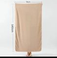 70X140 cm Microfiber Towel for adult Japanese Style Uni Color Super Soft Bath Towel Not shedding hair Cotton Wedding Household Set Gift towel absorbent Unisex Resistant. 