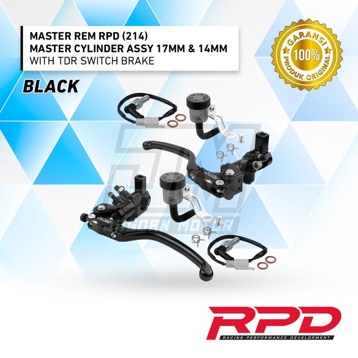 Master Rem RPD (214) Master Cylinder Assy 17MM & 14MM with TDR Switch ...