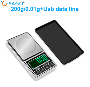 [READY STOCK]RCYAGO Electronic Scale Usb Plug-In Portable Gold Jewelry Scale Electronic Scale