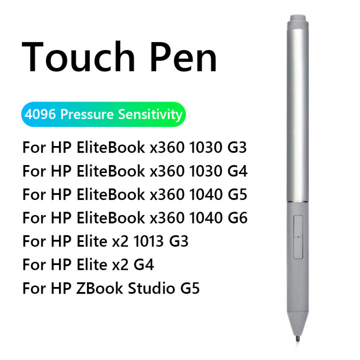 Active Touch Stylus Pen For HP EliteBook x360 1020 1030 1040 G2 G3 G4 ...