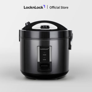 Nồi cơm điện LocknLock Daily rice cooker EJR472BLK dung tích 1.8L - Màu đen - Hàng Chính Hãng - JoyMall