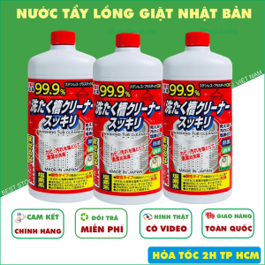 Nước tẩy vệ sinh lồng máy giặt Rocket 99.9% 550ml Nhật Bản siêu sạch - Hàng nhập khẩu chính hãng.