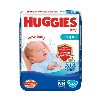 Huggies Dry Newborn NB60