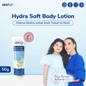 GENTLY Hydra Soft Body Lotion Losion Bayi & Anak Ceramide + 13x Hypoallergenic 50ML & 150ML