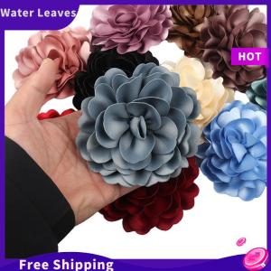 [Water]Hot Sale Freeshipping 11Cm Đa-Hai Lớp Hoa Phù Hợp Với Áo Len Áo Trâm Clip Handmade Ve Áo Pin Huy Hiệu Trâm Cài Cho Phụ Nữ Của Phụ Kiện Thời Trang
