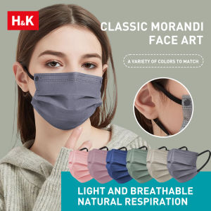 50-200pcs Fashion Disposable Face Mask For Men Women Individually Wrapped 3 Layer Ply Filter ​mask Colores Protective Mask2026