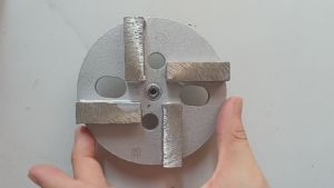 Hanson8 100mm 4" inch Reinforced Version-Concrete Floor Grinding Block Sintered Grinding Disc Epoxy Floor PCD Grinding Block 5B9Z4