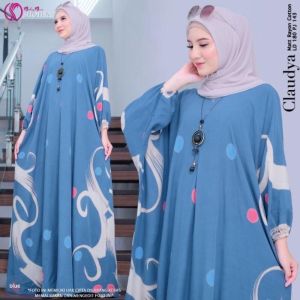 Kaftan Jumb0 - Kaftan Rayon -kaftan Viral -Wanita - Claudya Kaftan Kondangan Size Jumbo