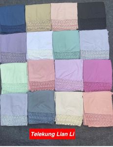 Premium Vietnam Cotton Grade AA Inspired Siti Khadijah Modish Lian Li Telekung/Mukena/Prayer Veil Jumbo Size) [SINGAPORE SELLER]