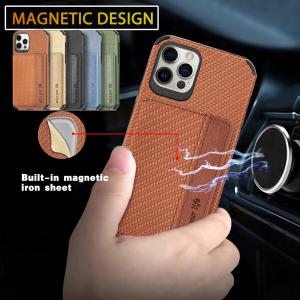 Magnetic Leather Wallet Phone Case For iphone 15 14 13 11 16 Pro Max 12 Mini Xs X XR Plus Se 2022 Stand Card Solt Mobile Cover