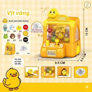 Máy Gắp Bóng Mini Có Tay Cầm – Đồ Chơi Máy Gắp Thú Đồ Chơi Dễ Thương Cho Bé Quà Tặng Sinh Nhật