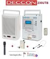 Deccon PWS-230UTB เครื่องขยายเสียงไร้สายแบบหิ้ว ลำโพงบลูทูธขนาด 6.5" รองรับ Mic/FM/SD/USB/Remote รับประกันศูนย์ไทย 1 ปี (แบตเตอรี่ 3 เดือน). 