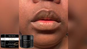 West&Month  Scrub Bibir Eksfoliasi   Scrub Pengelupasan Lembut untuk Bibir Kering yang Menutrisi dan Melembapkan