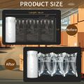 Packing Air Pillows for Shipping 300 Count Inflatable Packaging Air Bags with Pump, Purse Fillers for Shape Space Saving Air Cushion Package Alternative to Packing Peanuts, 3.54'' x 7.87''. 